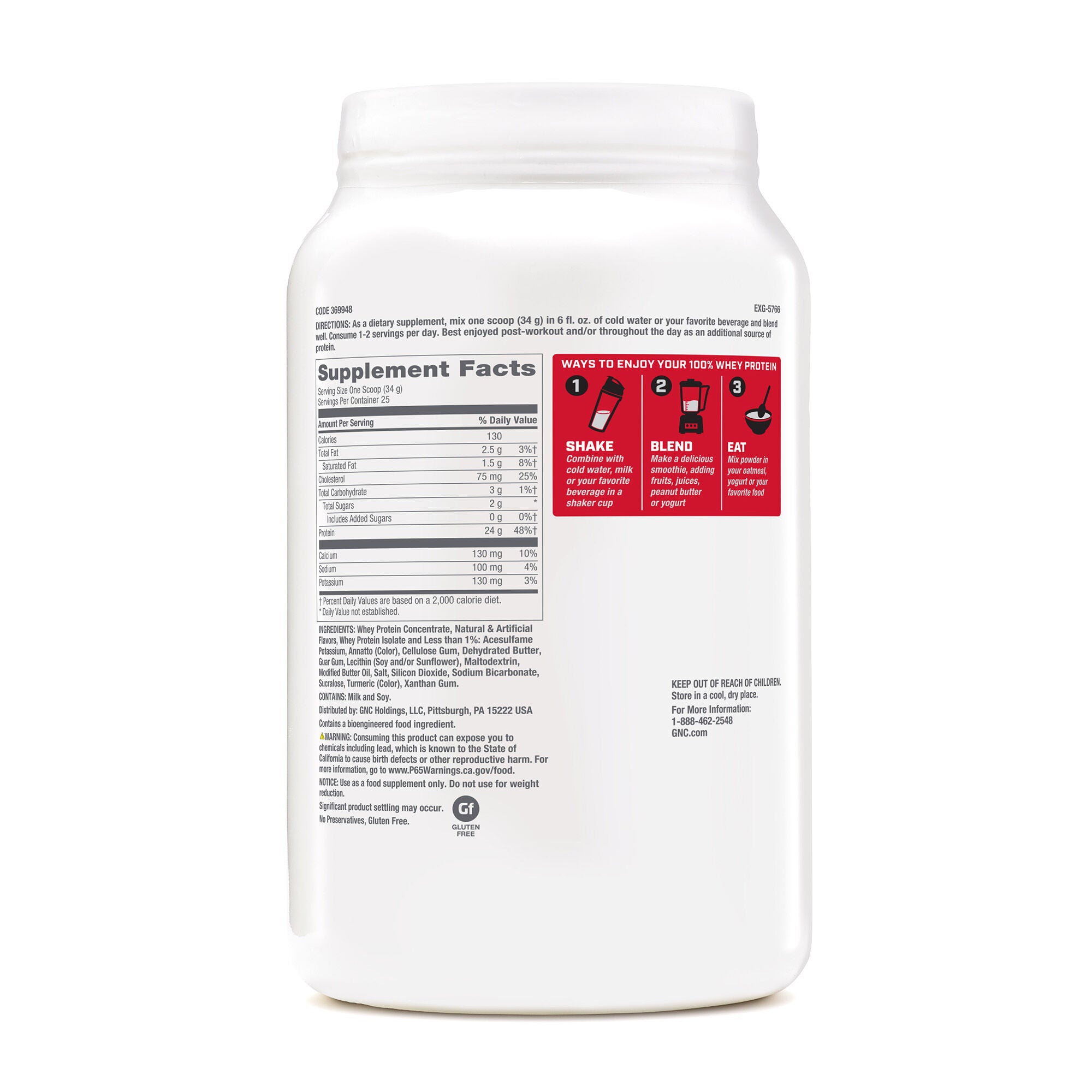 Gnc top whey protein